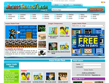 Tablet Screenshot of juegosgratisflash.net